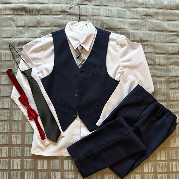 Yuan Lu Other - Boys Shirt, Vest, Pants, Bow Tie, Clip Tie & Elastic Tie